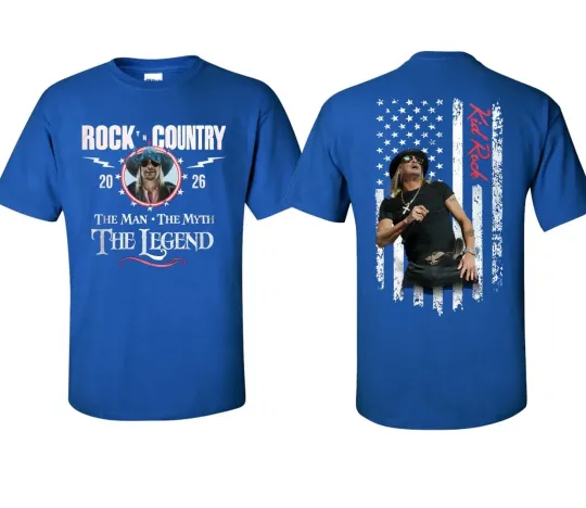 Discover Kid Rock Tour 2026 All Over T-Shirt,