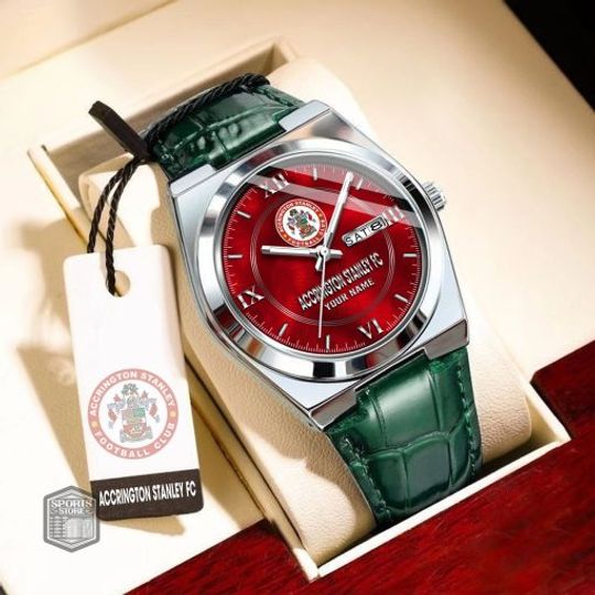 Accrington Stanley FC Custom Name New Version Signature Watch