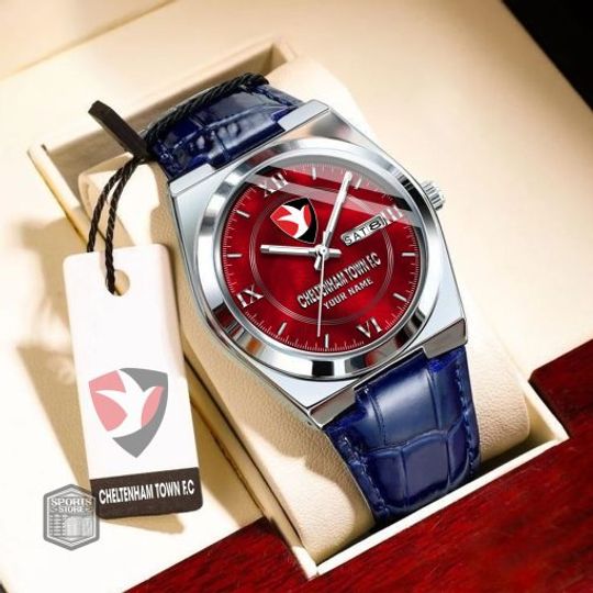 Cheltenham Town FC Custom Name New Version Signature Watch