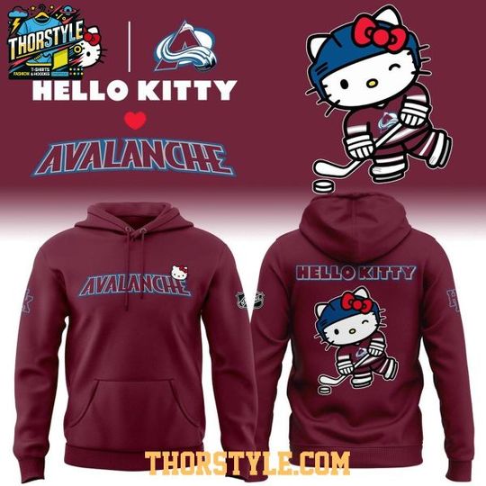 Hello Kitty x Colorado Avalanche 2026 Hoodie