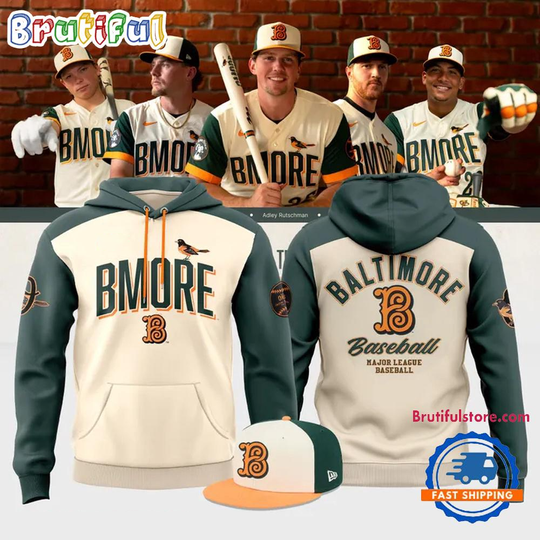 Baltimore Orioles Cream 2026 City Connect Collection Hoodie