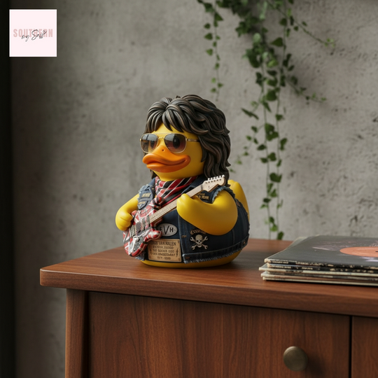 Discover Eddie van Guitar God 52nd Anniversary Rubber Duck
