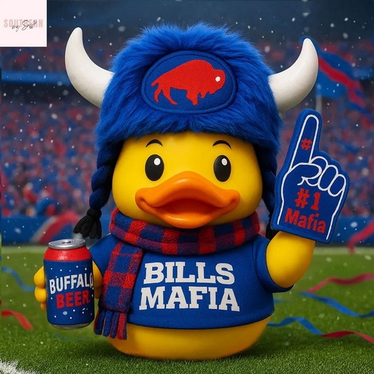 Buffalo Bills Mafia Rubber Duck