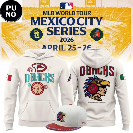 Arizonna Diamondbacks Mexico City Series 2026 Hoodie