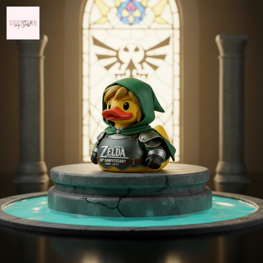 The Legend of Zelda Link 40th Anniversary Rubber Duck
