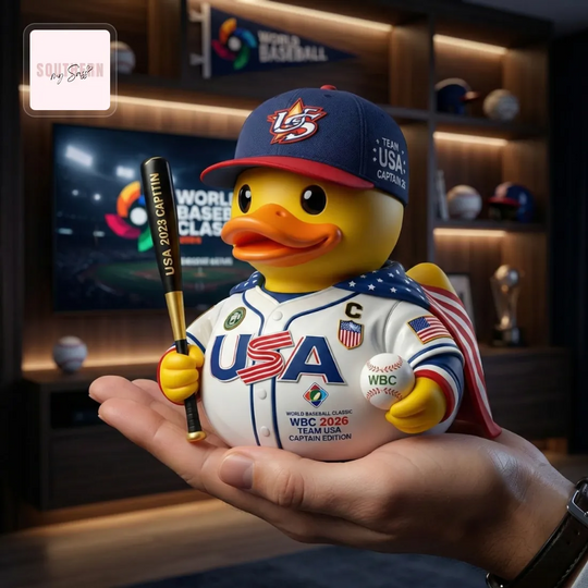 World Baseball Classic WBCC 2026 Team USA Captain Rubber Duck