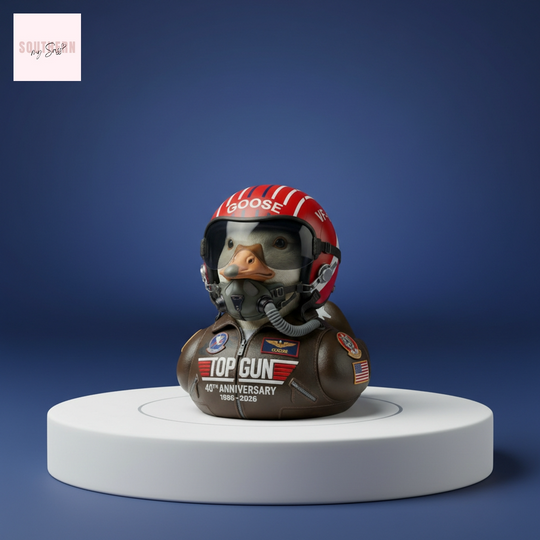 Discover Top Gun Goose 40th Anniversary Pilot Rubber Duck