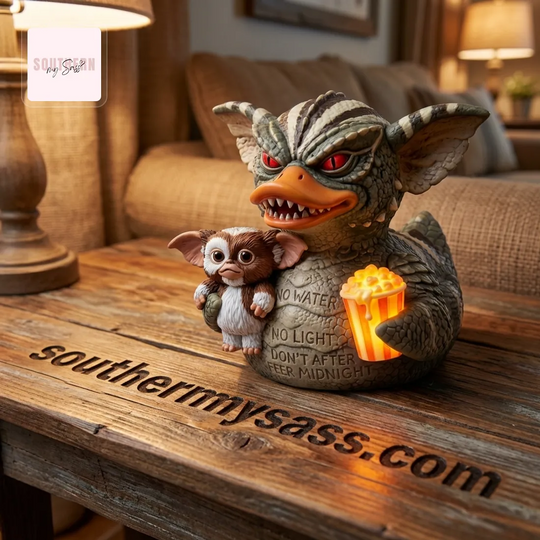 Gremlins Gizmo & Gremlin No Water, No Light, Don’t Feed After Midnight Rubber Duck