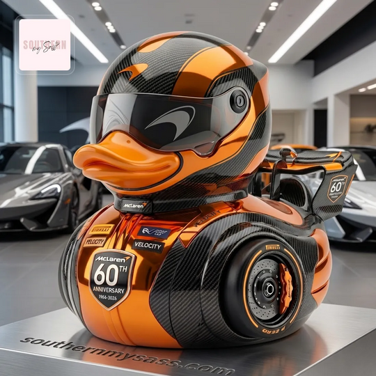 Mc aren 60th Anniversary Rubber Duck