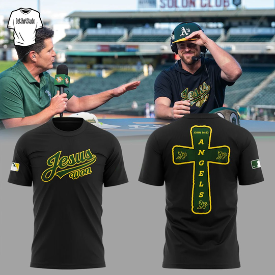 Oakland Athletics x Jesus Won 2026 Special Edition T-Shirt