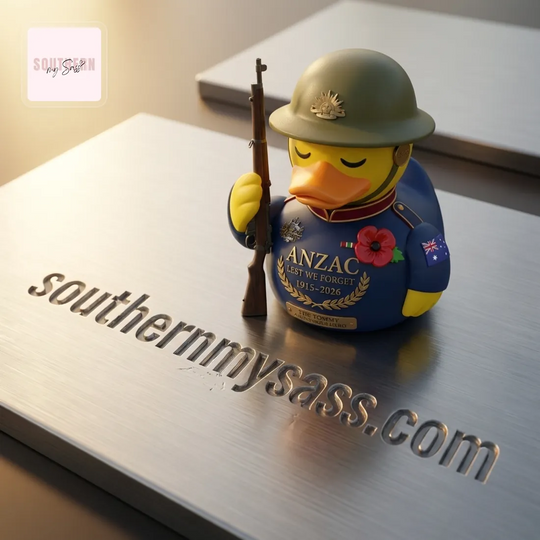 Anzac Day 2026 Lest We Forget The Tommy Hero Rubber Duck