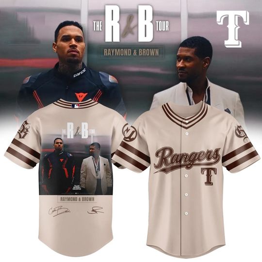 Texas Rangers x Raymond & Brown 2026 The R&B Tour Baseball Jersey
