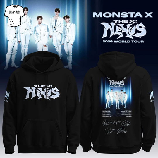 MONSTA X World Tour 2026 Edition Hoodie