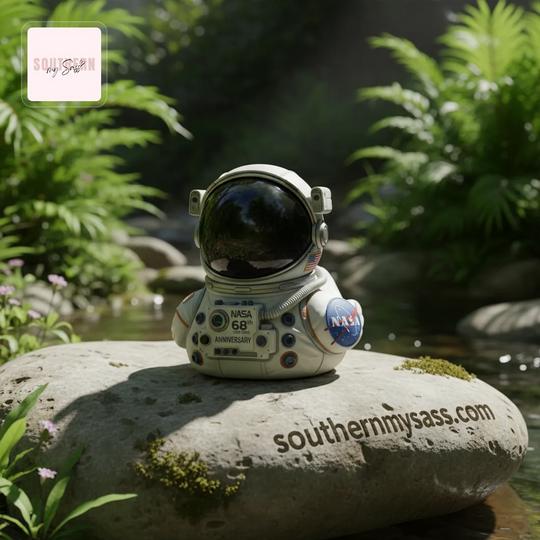 NASA 68th Anniversary Astronaut Collectible Resin Rubber Duck