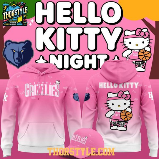 Memphis Grizzlies Hello Kitty 2026 Hoodie