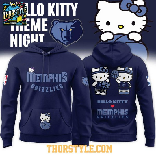 Memphis Grizzlies x Hello Kitty Night 2026 Hoodie