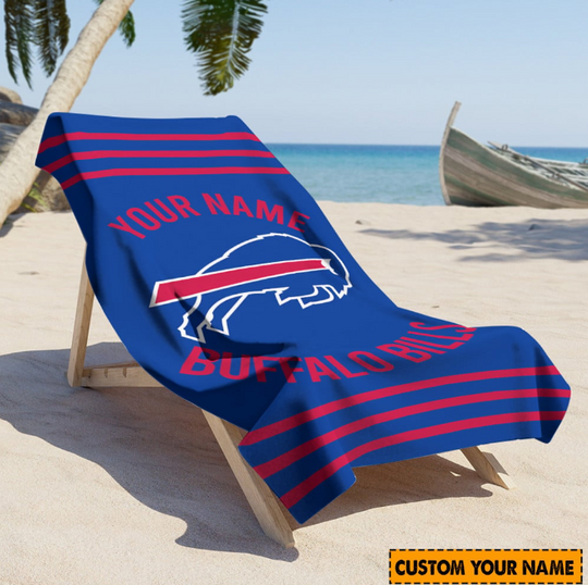 Discover Buffalo Bills Personalized Limited Edition Beach Towel For Fan