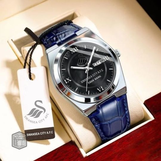 Swansea City AFC Custom Name New Version Signature Watch