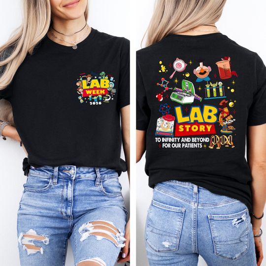 Discover Toy Story Lab Week 2026 Shirt, Lab Story Medical Lab Science Tee, Laboratory Gift, Lab Tech Team Tshirt, Back To School Matching Outfit