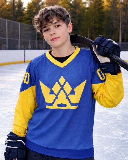 Discover Custom Kids 2026 Sweden Hockey Jersey, Personalization Sweden Hockey Jersey, Team Sweden Hockey Jersey, Fan Hockey Jersey
