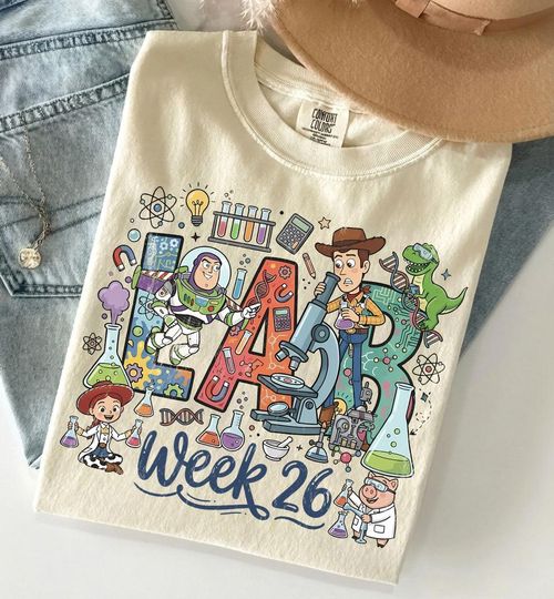 Discover Retro Lab Story Lab Week 2026 Shirt, Medical Laboratory Week Shirt, Lab Team Comfort Colors Shirt, Phlebotomist Gift, Lab Assistant