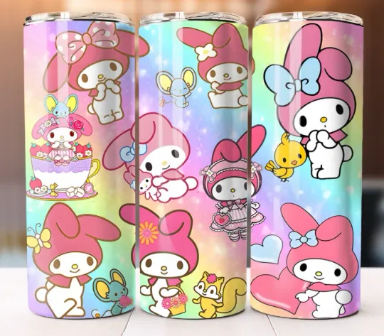 Discover Sanrio My Melody 20oz Tumbler with Lid and Straw