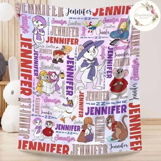 Discover Personalized Rescue Animal Friends Flannel Blanket