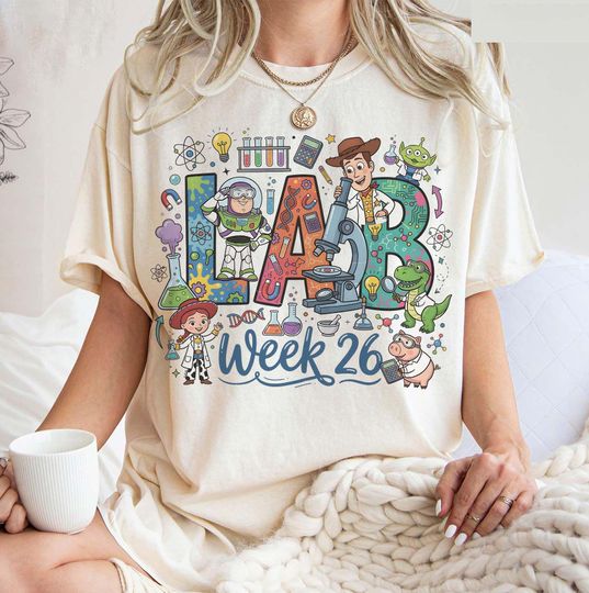 Discover Comfort Color Retro Lab Week 2026 Shirt, Lab Story Shirt, Lab Week Shirt, Lab Team Shirt, Lab Assistant Tee, Phlebotomist Shirt