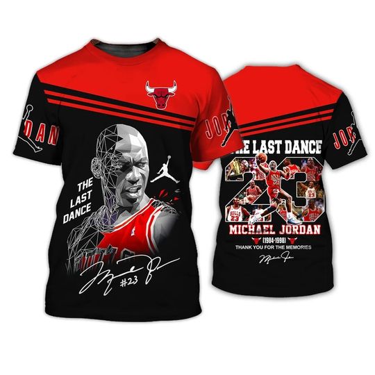 Discover NBA Chicago Bulls Michael Jordan Memories T-Shirt
