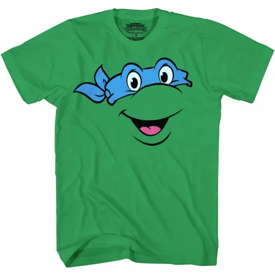 Teenage Mutant Ninja Turtles Leonardo Face T-Shirt
