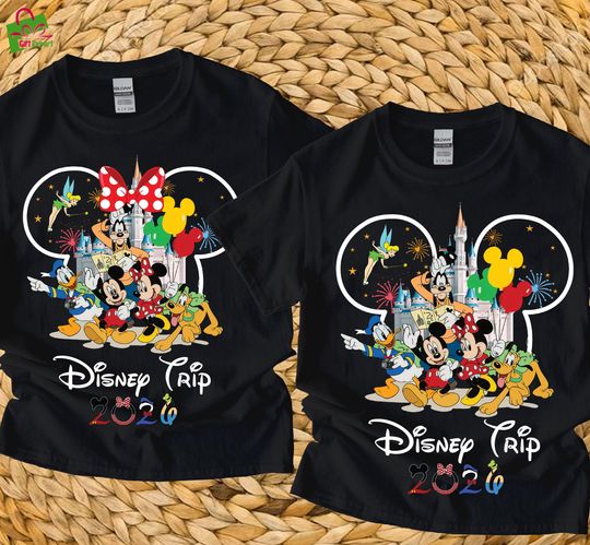 Disney Trip 2026 Tshirt, Disneyworld Tshirt, Minnie Mickey Shirt, Disney Squad Tshirt, Family Matching Tee, Disneyland Trip Tee,Disney Shirt