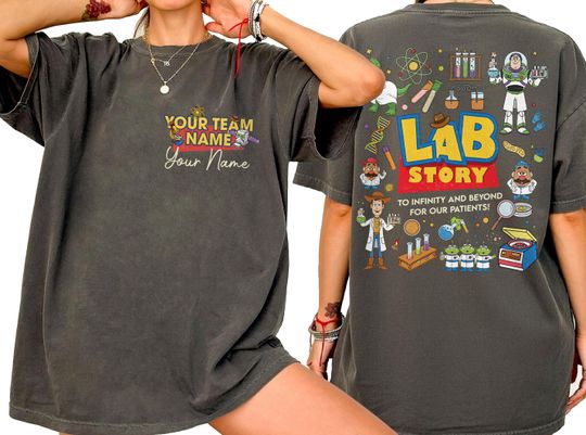 Discover Toy Story Lab Week Shirt 2026, Buzz Lightyear Woody Jessie Bo Peep Tee, Lab Team Shirt, Clinical Lab Assistant Shirt