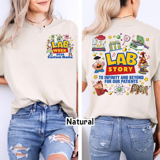 Discover Toy Story Lab Week 2026 Shirt, Lab Story Medical Lab Science Top,Laboratory Gift, Lab Tech Team Tshirt, Back To School Matching Outfit