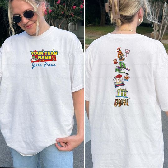 Discover Toy Story Lab Equipment 2 Sided Shirt, Toy Friends Lab Story Shirt, Buzz Woody Jessie Slinky, Med Tech Team Matching, Disney Lab Week Outfit