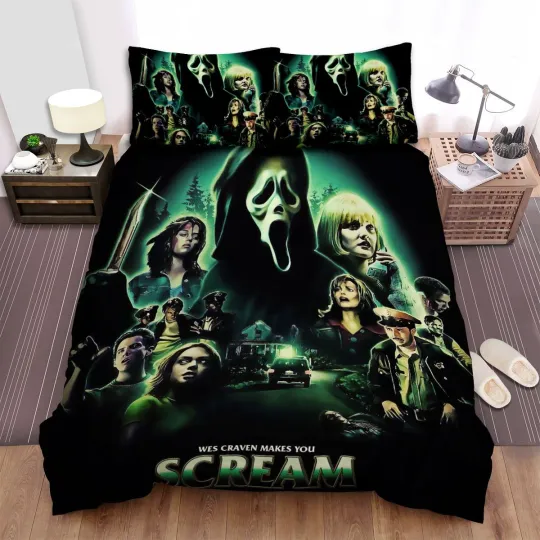 Discover Paradigm Scream Bedding Sets, Duvet Cover, Bed Sheets
