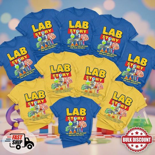 Discover Lab Week Shirt Lab Story Shirt/Lab Week 2026 Shirt/Lab Team Shirt/Lab Assistant Shirt Phlebotomist Shirt Med Lab Tech Mlt Shirt OHZG03