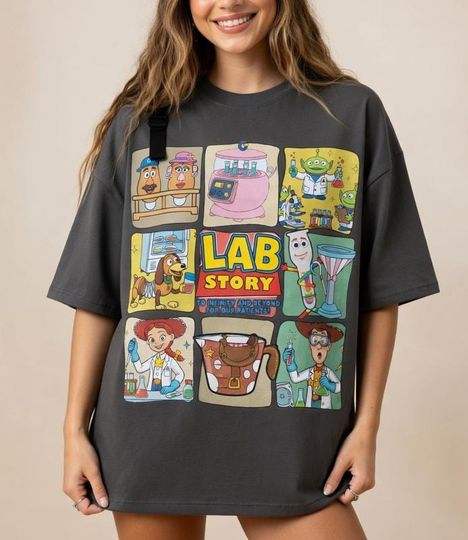 Discover Phlebotomist Shirt, Lab Story Med Lab Team Tee, Retro Lab Week 2026 T-Shirt, To Infinity and Beyond Lab Tech Top