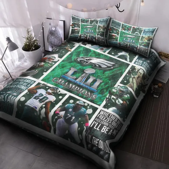 Discover Philadelphia Eagles Bedding Set