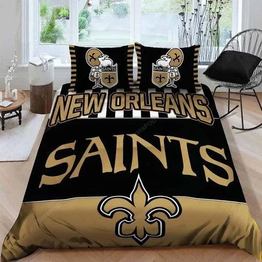 Discover New Orleans Saints Duvet Cover Bedding Set Quilt Cover