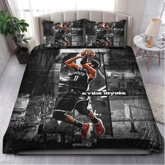 Kyrie Irving Brooklyn Nets NBA Bedding Sets