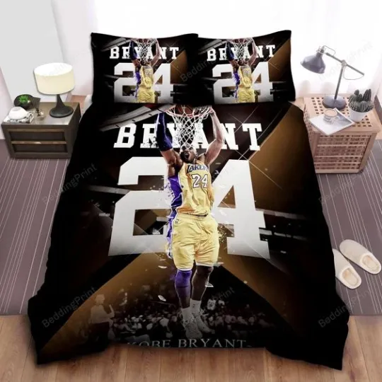 Discover Kobe Bryant 24 Bed Sheets Duvet Cover Bedding Sets
