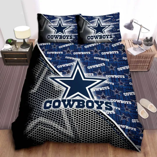 Discover Dallas Cowboys Duvet Cover Set Cowboys football Dallas Cowboys Bedding Set Dallas Cow
