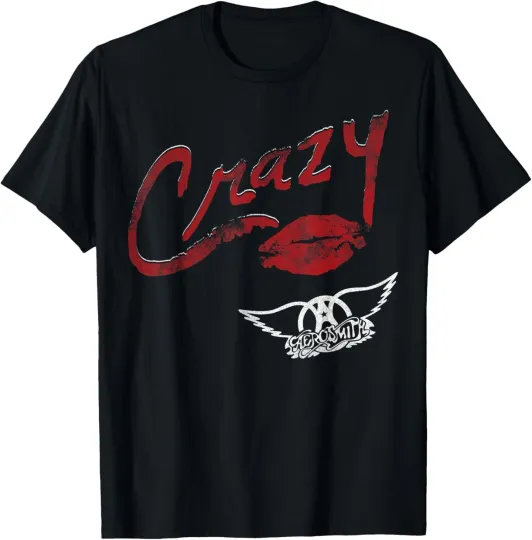 Discover Aerosmith Crazy T-Shirt for Men Women Classic Band Graphic Tee