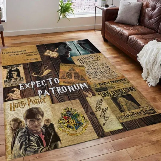 Discover Harry Potter Expecto Patronum Rug