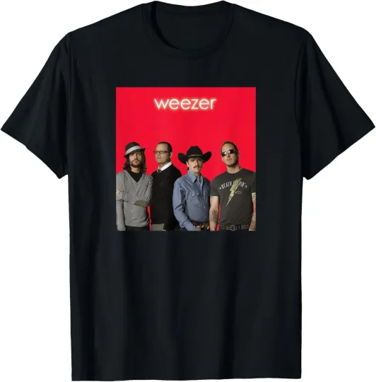 Discover Weezer - Red Album Cover T-Shirt