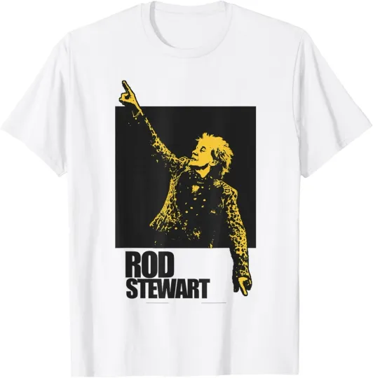 Discover Rod Stewart Pointing Photo T-Shirt