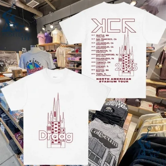 My Chemical Romance Draag Tour 2026 Fan Gifts Unisex T-shirt