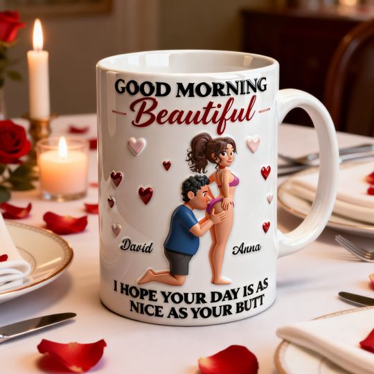 Naughty Couple Coffee Mug - Personalized Gifts For Couple