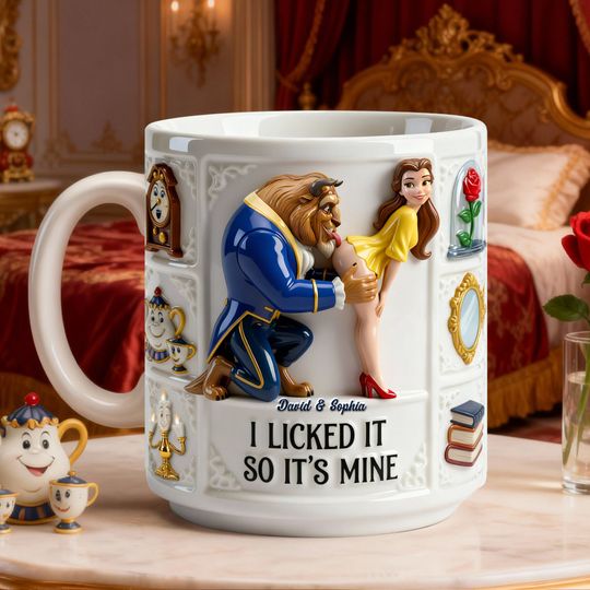 Playful Couple Coffee Mug - Personalized Gift For Couple