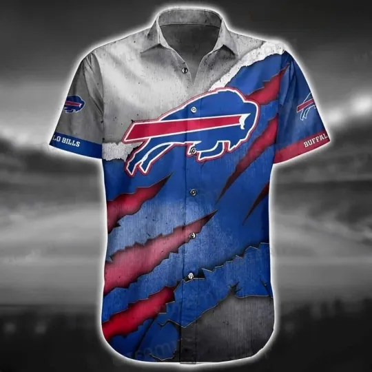 Discover Buffalo Football Team Billss Hawaiian Shirt Gift For Beach Lovers